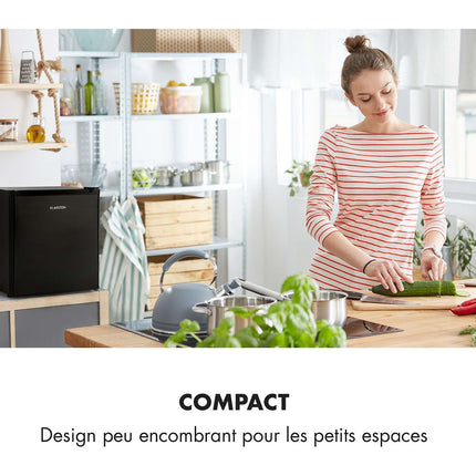 Mini congélateur KLARSTEIN Garfield Eco 4 étoiles 34L compact noir