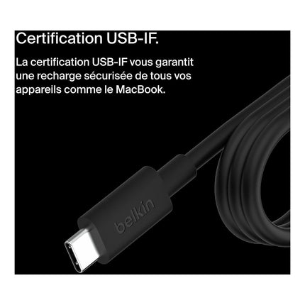 Chargeur ordinateur portable BELKIN secteur USB-C 100W