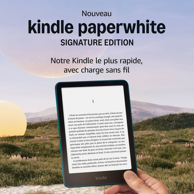 Liseuse eBook AMAZON Kindle Paperwhite SE 32Go Jade Métallisé