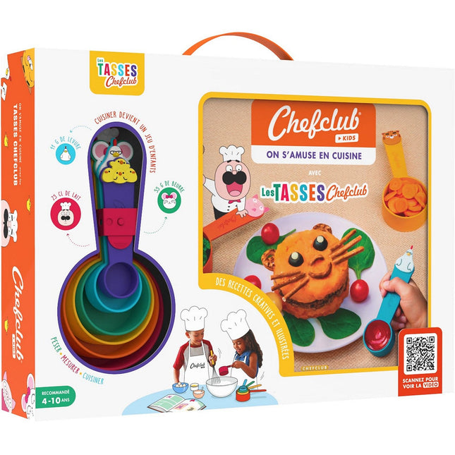 Coffret cuisine CHEFCLUB On s'amuse en cuisine avec Les Tasses