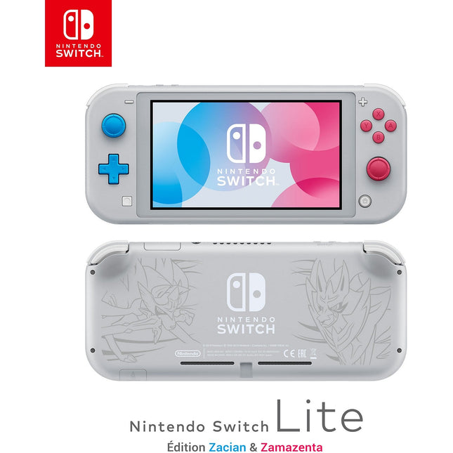 Console NINTENDO Switch Lite Zacian & Zamazenta Edition Reconditionné