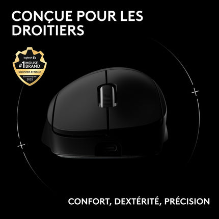 Souris Gamer Sans Fil LOGITECH PRO X SUPERLIGHT 2 DEX LIGHTSPEED
