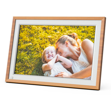 Cadre photo connecté AGFAPHOTO Realiview APF1000WIFI 10 Pouces Bois
