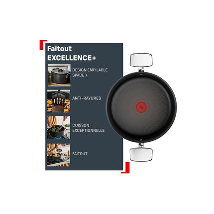 Faitout TEFAL 24cm Excellence + avec couvercle