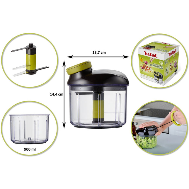 Hachoir manuel TEFAL 5 secondes 900 ml