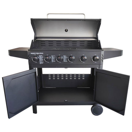 Barbecue gaz HAPPY GARDEN Barbecue au gaz IZALCO - 6 brûleurs 15kW