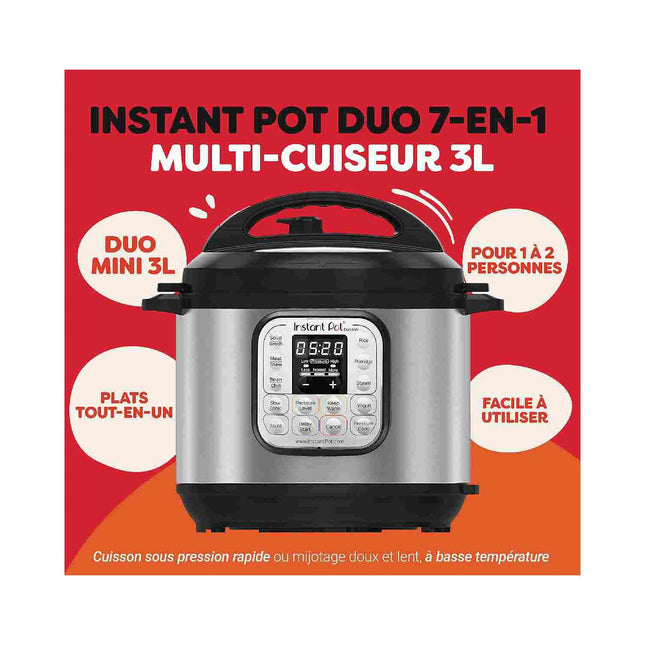 Multicuiseur INSTANT POT Duo 3L Mini