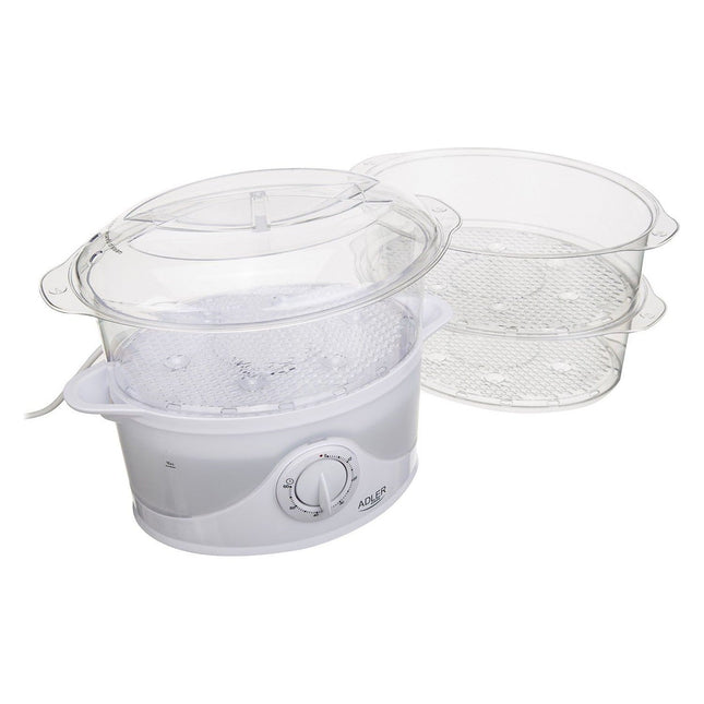 Cuiseur vapeur ADLER Cuiseur vapeur Puissance de 800 W. - 9L