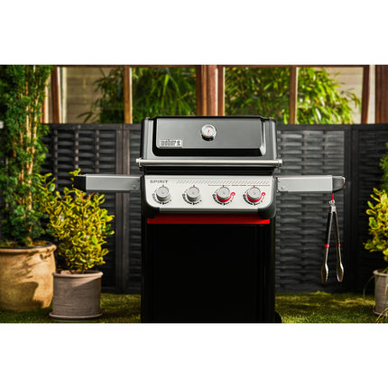 Barbecue gaz WEBER Spirit E-310 black 3 brûleurs sur chariot 52x45 cm