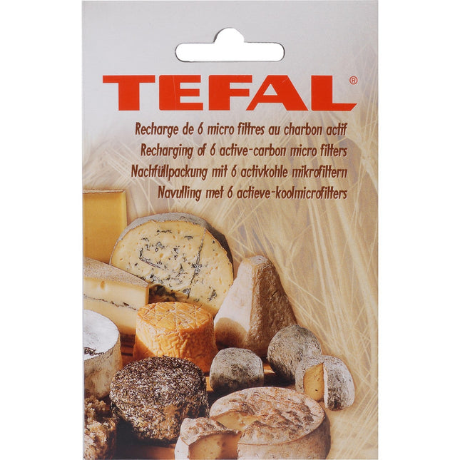 Filtre anti-odeur TEFAL 6 recharges pour cave à fromage