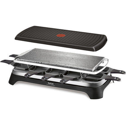 Raclette TEFAL RE45A812 Pierrade 3 en 1