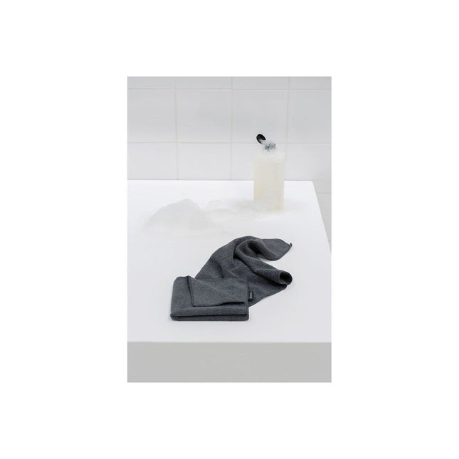 Chiffon BRABANTIA en microfibre Sinkside dark grey x2