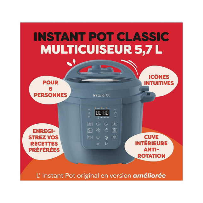 Multicuiseur INSTANT POT Classic 5,7L Day Dream