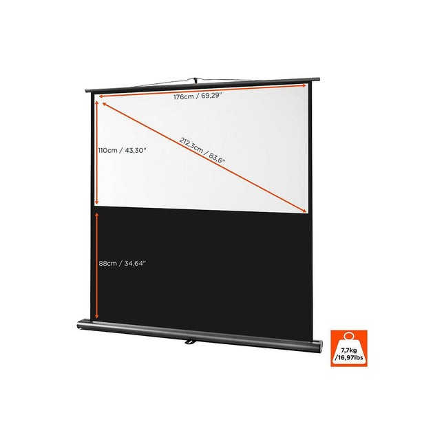 Ecran de projection CELEXON Ultramobile PRO 180x113