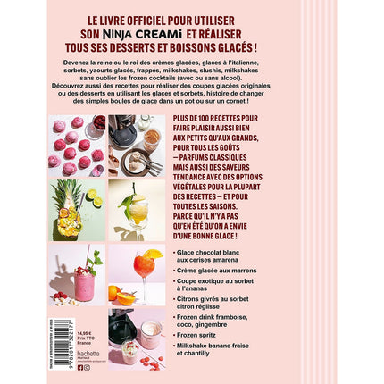 Livre de cuisine HACHETTE Recettes Ninja Creami