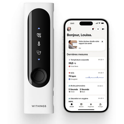 Thermomètre WITHINGS BeamO