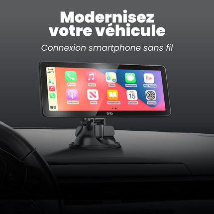 Fixation TNB Ecran sans fil CarPlay & Android Noir