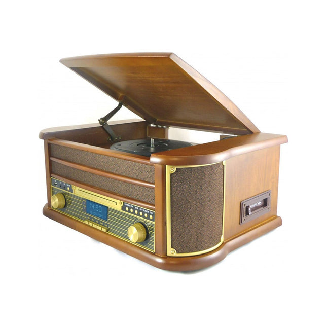 Chaîne HiFi INOVALLEY RETRO29-E vinyle style rétro Bluetooth