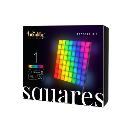 Applique murale TWINKLY SQUARES 1 STARTER PANEL