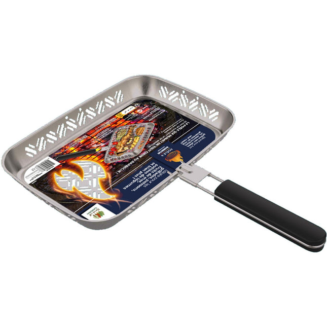 Poêle grill BEST OF TV a barbecue rectangulaire
