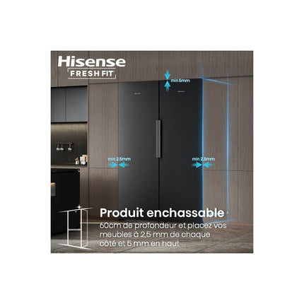 Réfrigérateur 1 porte HISENSE RL5K370GSFC freshfit