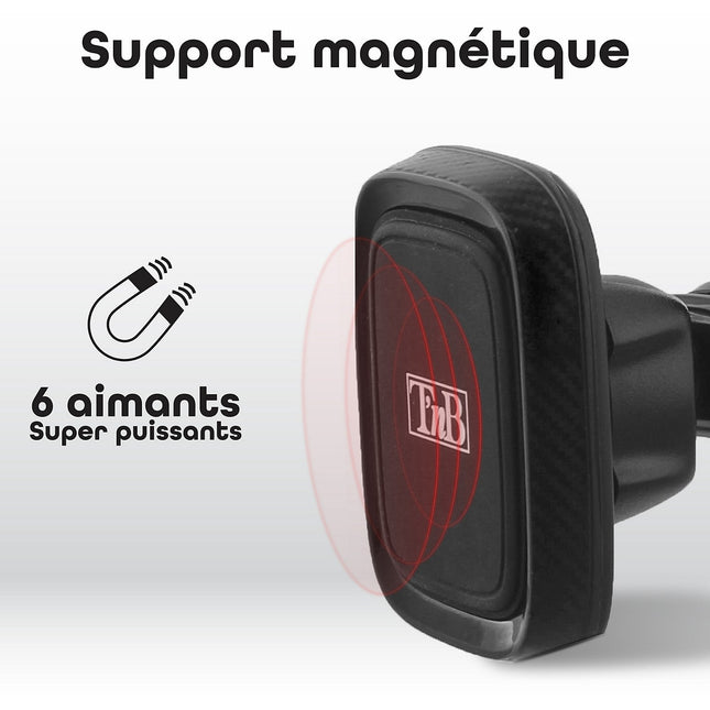 Support smartphone TNB Voiture telescopique magnetique
