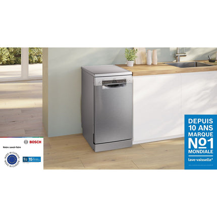 Lave vaisselle 45 cm BOSCH SPS4EMI34E Série 4 Serenity Efficient Dry