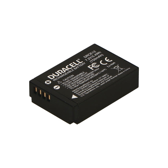 Batterie DURACELL LP-E12 pour appareil photo Canon
