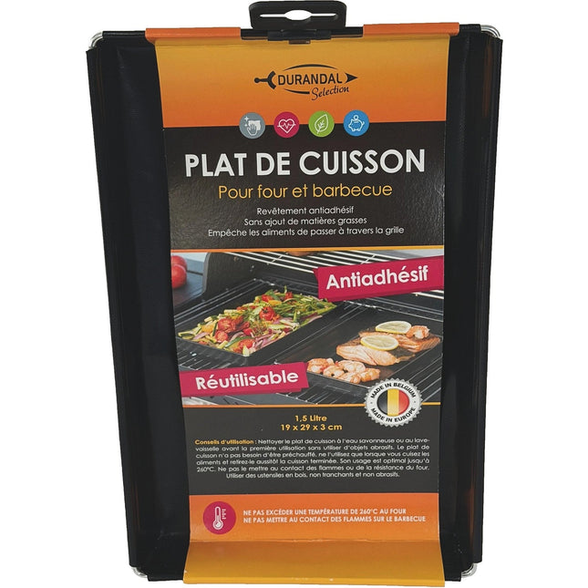 Plaque de cuisson DURANDAL Plat de cuisson BBQ BBQ16