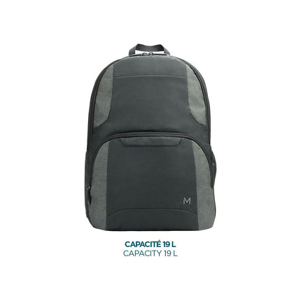 Sac à dos MOBILIS TheOne Éco-conçu PC 14-15,6'' Noir/Gris
