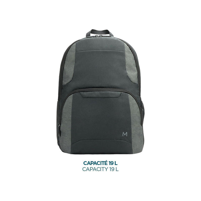 Sac à dos MOBILIS TheOne Éco-conçu PC 14-15,6'' Noir/Gris