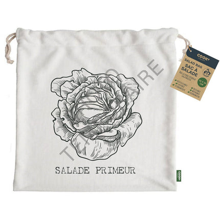 Lunch bag COOK CONCEPT conservation salade en coton 35x35c