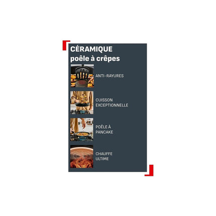 Crêpière TEFAL 28cm Excellence +