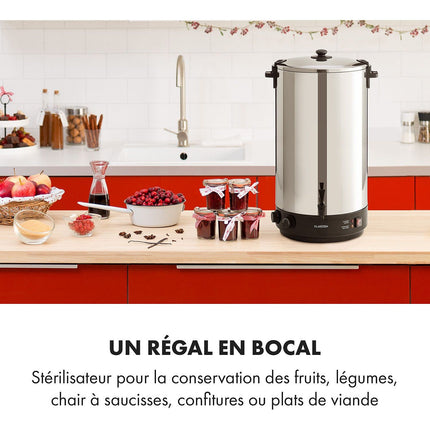 Stérilisateur de bocaux KLARSTEIN KonfiStar 60 2500W Reconditionné
