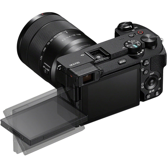 Appareil photo Hybride SONY A6700 Noir + E 18-135 mm f3.5-5.6 OSS