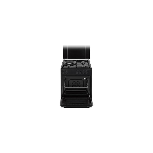Cuisinière mixte CONTINENTAL EDISON Cuisiniere mixte CECM60FCB 3 feux gaz