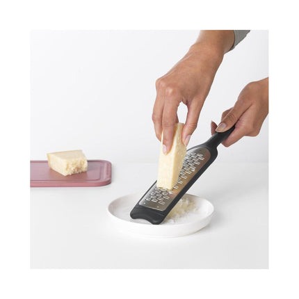 Râpe BRABANTIA Rape coupe fine plus etui - Dark Gr