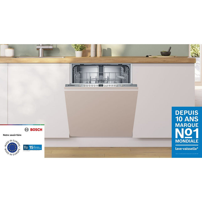 Lave vaisselle encastrable BOSCH SMV26AX01F Série 2, VarioSpeed Plus