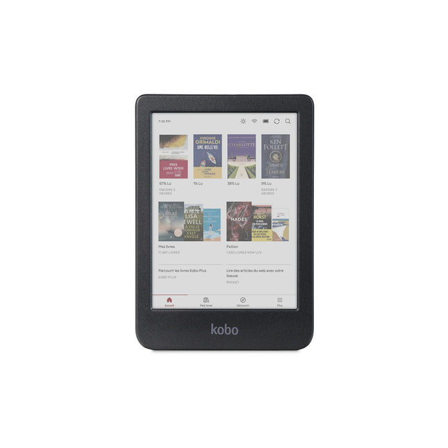 Liseuse eBook KOBO Clara Colour Noire
