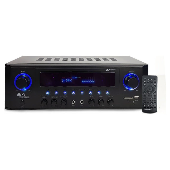 Pack enceinte Home Cinéma EVIDENCE ACOUSTICS 5.1 850W Bluetooth Karaoke USB Noir 32Go