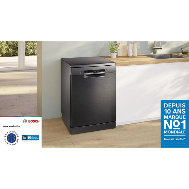 Lave vaisselle 60 cm BOSCH SMS4EMC25E Serenity Série 4 Silence Plus