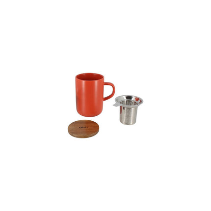 Théière OGO LIVING Tisanière Juliet paprika de grès 475 ml