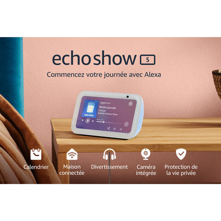 Assistant vocal AMAZON Echo Show 5 3e génération