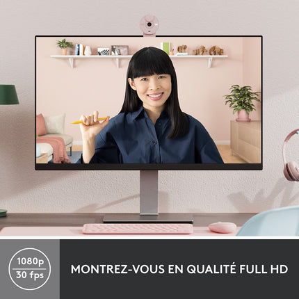 Webcam LOGITECH Brio 300 Full HD avec micro