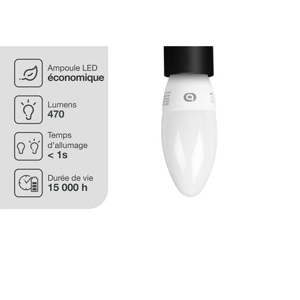 Ampoule ESSENTIELB Nuances de Blanc Flamme E14