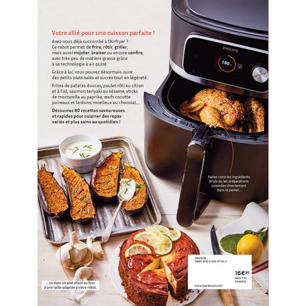 Livre de cuisine MARABOUT Airfryer - Le robot qui cuit tout