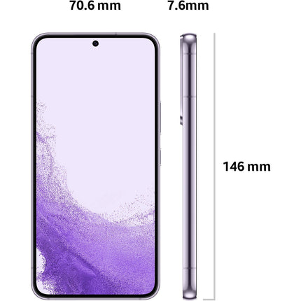 Smartphone SAMSUNG Galaxy S22 Lavande 128Go 5G Reconditionné