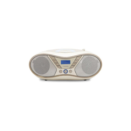 Radio CD MOOOV Lecteur CD Soft Grey avec radio FM et po