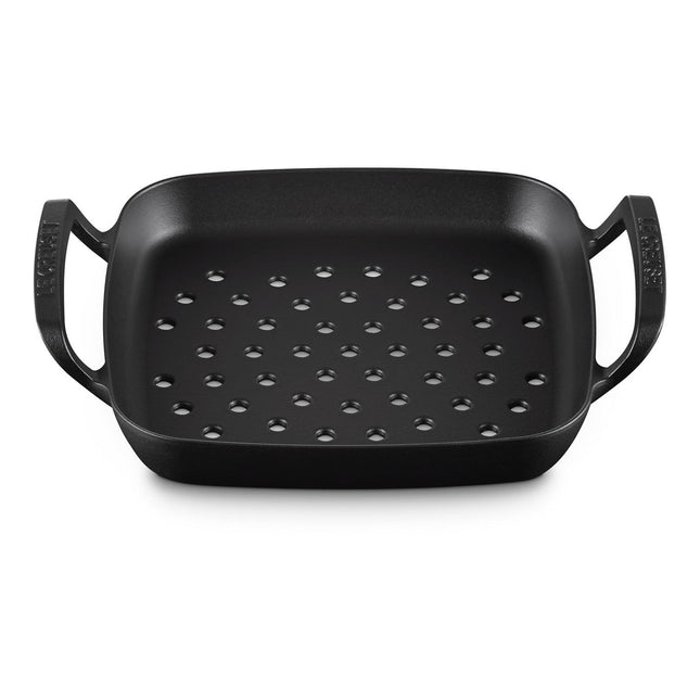 Panier de cuisson LE CREUSET à griller carré collection barbecue 30cm