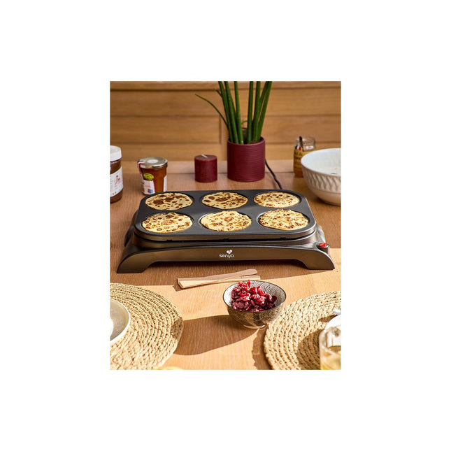 Crêpe party SENYA 6 personnes - Mini crêpe party